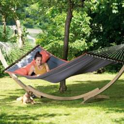 Rackhams American Dream Hammock & Stand - gray