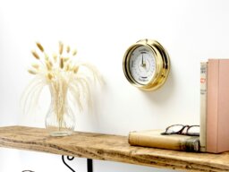 Rackhams Handmade Solid Brass Tide Clock