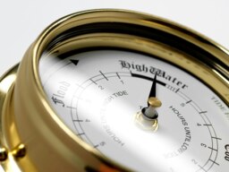 Rackhams Handmade Solid Brass Tide Clock - thumbnail 6