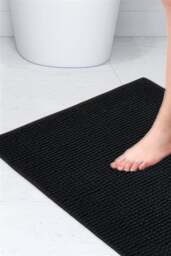 Rackhams Noodle Non-Slip Bathroom Shower Mat - Dusty Pink - thumbnail 6