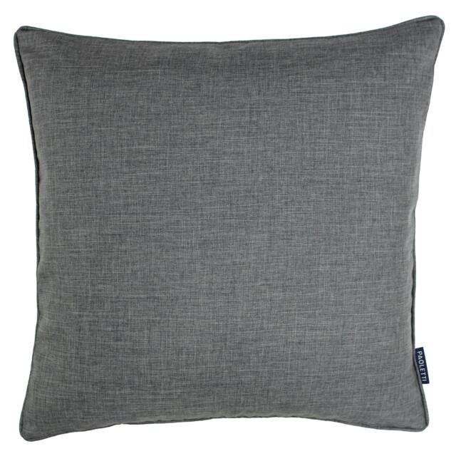 Rackhams Riva Paoletti Eclipse Cushion Cover - Silver - 45 x 45cm - Silver - 100% Polyester