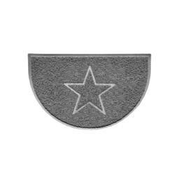 Rackhams Star Embossed Halfmoon Indoor/Sheltered Outdoor Spaghetti Doormat - Pink - thumbnail 2