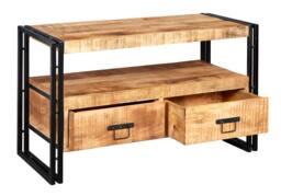 Rackhams Herica Industrial Mintis TV Cabinet - 102 cm - 60 cm - Wood - thumbnail 4