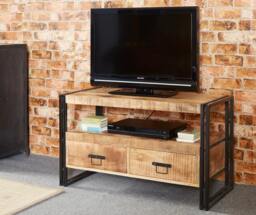 Rackhams Herica Industrial Mintis TV Cabinet - 102 cm - 60 cm - Wood