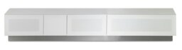 Rackhams Alphason Element TV-Stand White - 2100mm - White - thumbnail 1