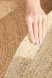 Rackhams Jutta Natural Round Jute Cream Rug - Ø 160 cm - thumbnail 4