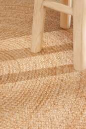 Rackhams Jutta Natural Round Jute Cream Rug - Ø 160 cm - thumbnail 6