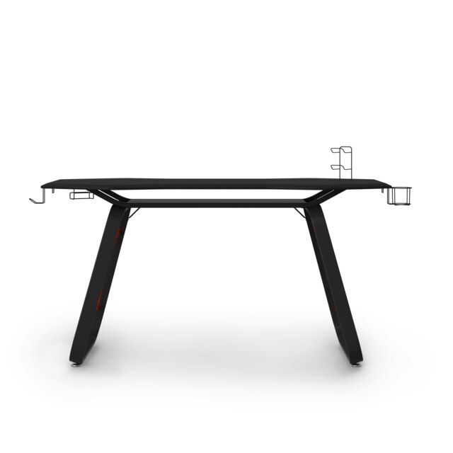 Rackhams Oblivion Gaming Desk in Black / Red - image 1