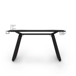 Rackhams Oblivion Gaming Desk in Black / Red - thumbnail 3