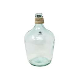 Rackhams Hemp - Carafe Vase - Recycled Glass - 1 - Clear - thumbnail 1