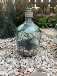 Rackhams Hemp - Carafe Vase - Recycled Glass - 1 - Clear - thumbnail 5