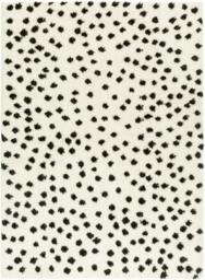 Rackhams Rodos-Modern Beige Black Soft Plush Pile Rug - 160 x 213 cm - thumbnail 2