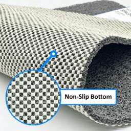 Rackhams Spaghetti Anti Slip Shower/Bath Mat - Rectangular 100x40cm - thumbnail 4