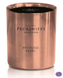 Rackhams Bronzed Pearl Scented Candle 198g - thumbnail 2