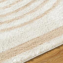Rackhams Fossay Shag-Washable Beige Modern High Pile Rug - 160 x 213 cm - thumbnail 3