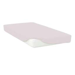 Rackhams Easycare Percale Fitted Sheet - Powder Pink - Kingsize - Powder Pink - 50% Cotton/50% Polyester