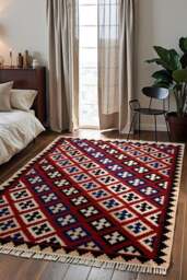 Rackhams Kamal Kelim Rug – Vintage Design - 200X290 cm - thumbnail 6