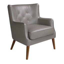 Rackhams Chester Armchair Dark Grey Leather 5085 - Modern - Yes - No