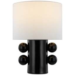 Rackhams Tiglia Low Table Lamp - Signature Collection - Plaster White - thumbnail 2