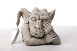 Rackhams Single Sleepy Gargoyle Garden Statue - thumbnail 3