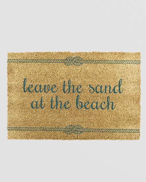 Rackhams Leave The Sand At The Beach Doormat (60 x 40cm)