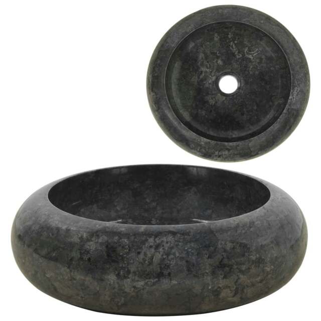 Rackhams Sink 40x12 cm Marble Black