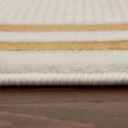 Rackhams Carmel Cream-Gold Bordered Rug - 6060 - 160X230 cm - thumbnail 4