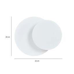 Rackhams CIRCLE Wall lamp 1 x G9 White - thumbnail 6