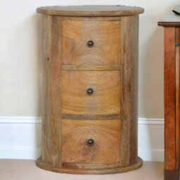 Rackhams 3 Drawer Drum Chest - thumbnail 1