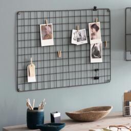 Rackhams Artisan Wirework Memo Board - H75 x W55 x D0.5cm, 1.53 kg