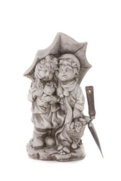 Rackhams Children under the Umbrella after Harvest Garden Ornament - thumbnail 6