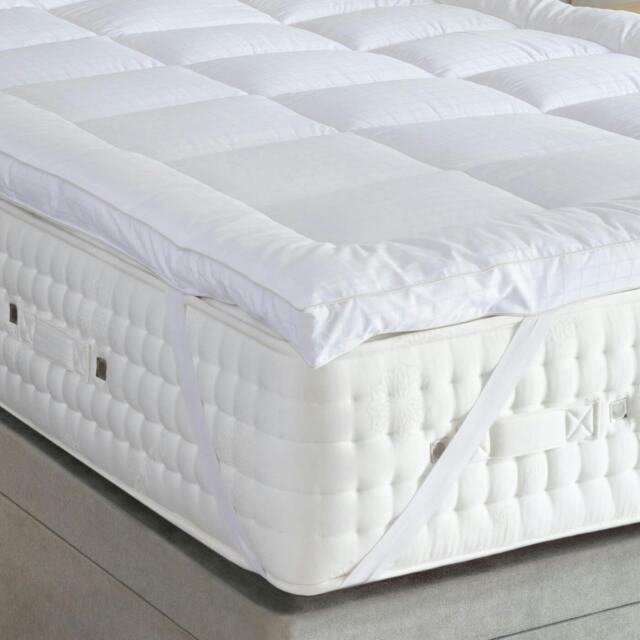 Rackhams Soft As Down With Silk Mattress Topper - Double - image 1
