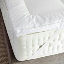 Rackhams Soft As Down With Silk Mattress Topper - Double - thumbnail 2