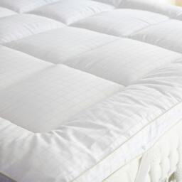 Rackhams Soft As Down With Silk Mattress Topper - Double - thumbnail 4