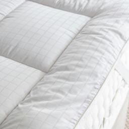 Rackhams Soft As Down With Silk Mattress Topper - Double - thumbnail 3
