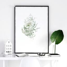 Rackhams Modern Laundry Room Ideas - Set of 3 wall art prints - 20 x 30 in / 50 x 76 cm - Matte Museum Quality Art Paper 290 gsm - Black Frame - thumbnail 6