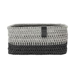 Rackhams Kenzi Rectangular Fabric Storage Baskets for Home Organisation, Set of 2 - thumbnail 2