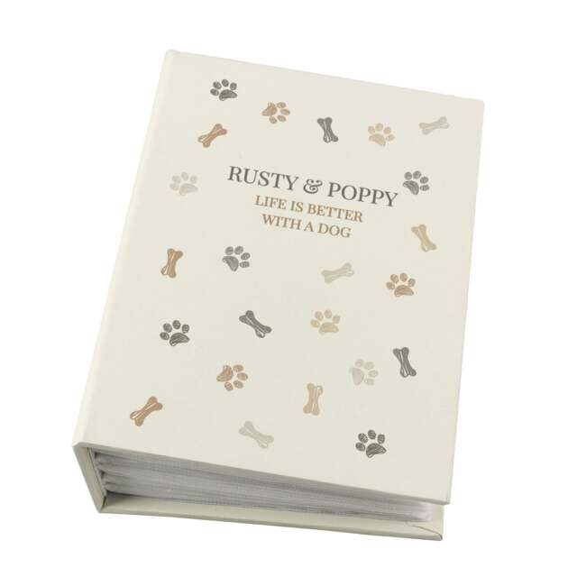 Rackhams Personalised Dogs 6x4 Photo Album - image 1