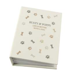 Rackhams Personalised Dogs 6x4 Photo Album