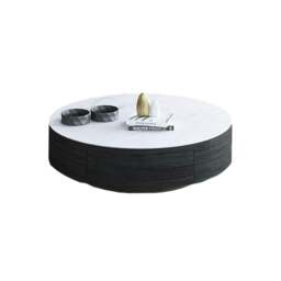 Rackhams Agnes TV Stand, Black Oak - TV Stand A (180cm) - thumbnail 5