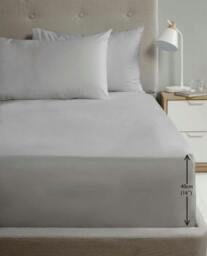 Rackhams Percale Pillowcase Pair - Blue - thumbnail 5