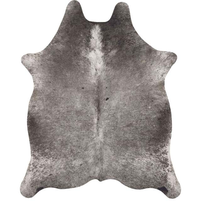 Rackhams Large Faux Hides Animal Print Grey Rug - 155X190 cm