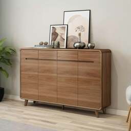 Rackhams Dale Shoe Storage, Shoe Cabinet - 140cm - thumbnail 1