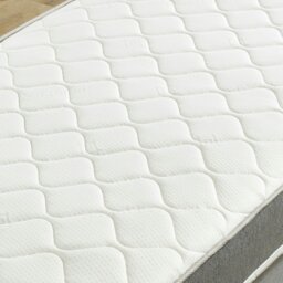 Rackhams 7-Inch Hybrid Sprung Mattress - Soft Firmness Deep Quilted Sleep Surface - Grey - 1 - 3ft Single Mattress (90cm x 190cm) - thumbnail 6
