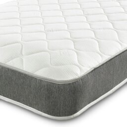 Rackhams 7-Inch Hybrid Sprung Mattress - Soft Firmness Deep Quilted Sleep Surface - Grey - 1 - 3ft Single Mattress (90cm x 190cm) - thumbnail 3