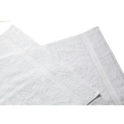 Rackhams Hotel Madison Bath Towel - White - One Size - White - 100% Ringspun Cotton - thumbnail 1