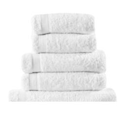 Rackhams Hotel Madison Bath Towel - White - One Size - White - 100% Ringspun Cotton - thumbnail 3