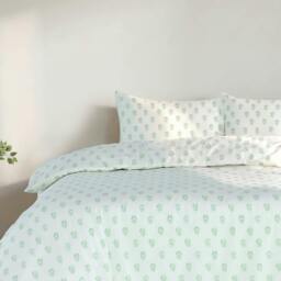 Rackhams Studio Edition Sage Botanical Duvet Cover Set - Double - thumbnail 2