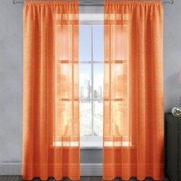 Rackhams Alessandria Sparkle Slot Top Voile Panel - 137cm x 228cm - Charcoal - thumbnail 5