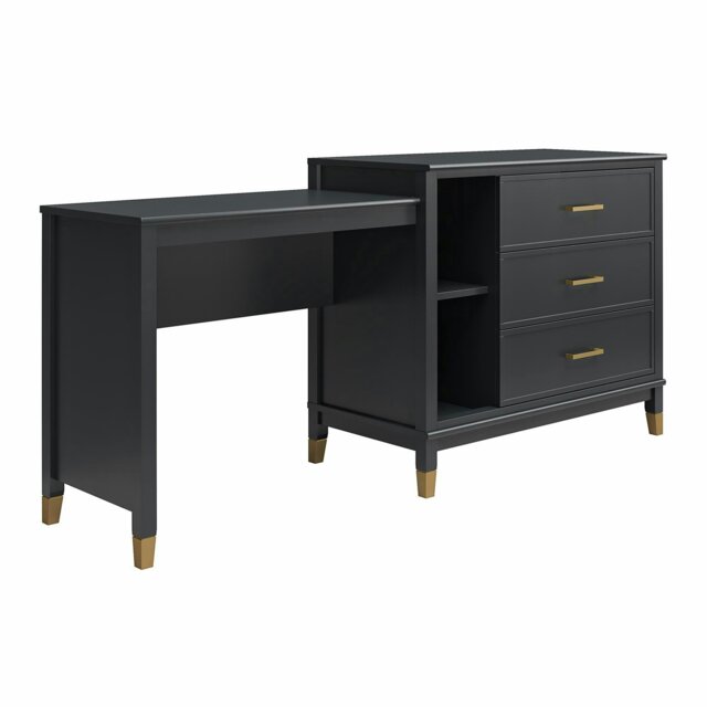 Rackhams Westerleigh 3-in-1 Media Dresser Black - Black - image 1